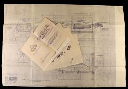 JAMES BOND: NEVER SAY NEVER AGAIN (1983) - Underwater Bomb Sled Blueprints A set of blueprints