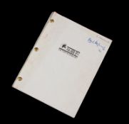 JURASSIC PARK (1993) - Richard Attenborough's Personal Annotated Script Richard Attenborough’s