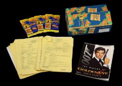 JAMES BOND: GOLDENEYE (1995) - Derek Meddings' Personal Call Sheets and Ephemera A set of production