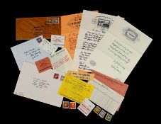 THE GRAND BUDAPEST HOTEL (2014) - Letters, Postage Materials and Assorted Hotel Stationery A set