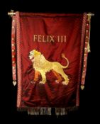 GLADIATOR (2000) - Felix Legion Banner A Felix Legion banner from Ridley Scott’s Oscar®-winning