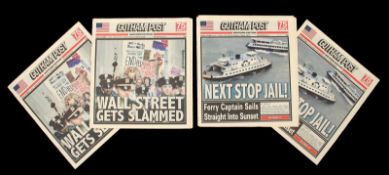 THE DARK KNIGHT RISES (2012) - Gotham Post Newspapers A set of Gotham Post newspapers from the