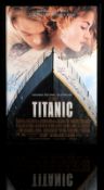 TITANIC (1997) - Autographed One Sheet Poster A framed autographed one sheet poster (M condition)