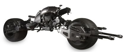 THE DARK KNIGHT RISES (2012) - Hero Batpod Vehicle A hero Batpod vehicle from the action films The