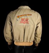 INDIANA JONES & THE RAIDERS OF THE LOST ARK (1989) - Trilogy Crew Jacket A crew jacket from the