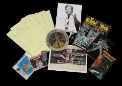 JAMES BOND: MOONRAKER (1979) - Call Sheets and Ephemera A set of production call sheets and ephemera